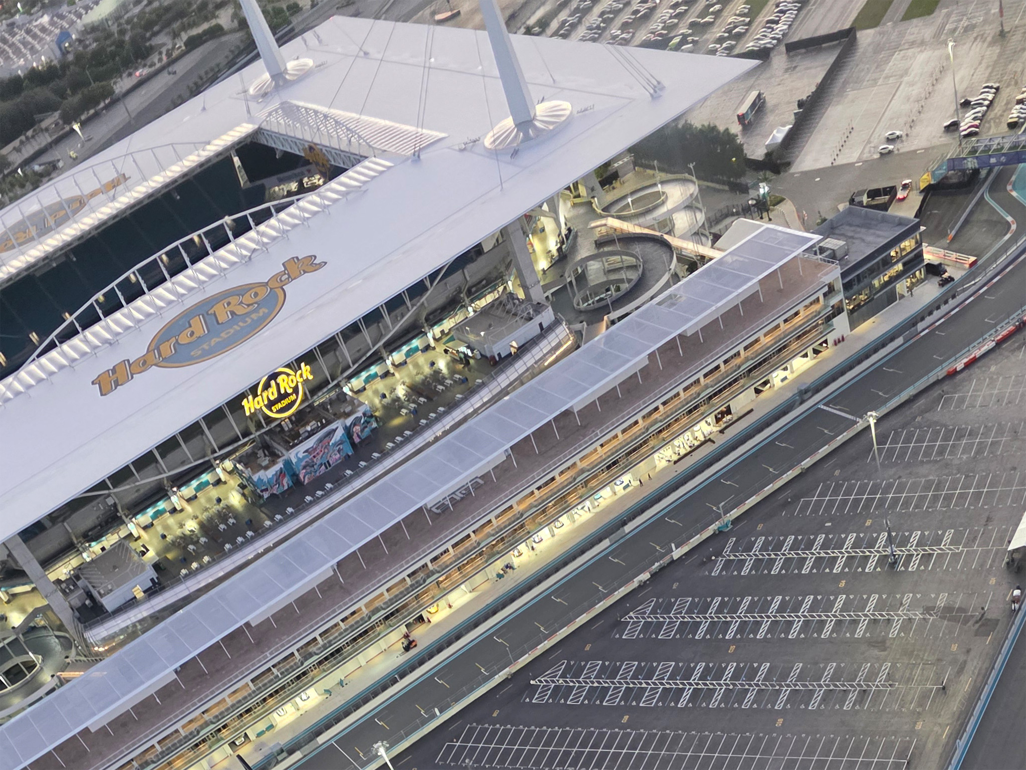 Miami F1 Hard Rock Stadium By Helicopter